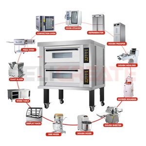 Nhà Máy Giá Điện thép không gỉ bốn tầng mười hai khay nướng lò Nhà Máy Giá nướng lò - Product Image 1