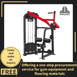 Musculation Commercial Gym Fitness Équipement Force Pin Chargé Divergeant Assis Lat Pull Down - Product Image 2
