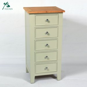 Meubles de support de tv couleur vert gris fait main rangement meuble TV - Product Image 3