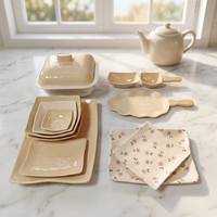 Service de vaisselle incassable en mélamine Hcma – Assiettes, bols, plats, plateaux – Vaisselle durable OEM pour restaurants et traiteurs