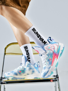 2024 High Quality Summer Running Sneakers Non-Slip Fashion High-Top Casual <strong>Basketball</strong> <strong>Shoes</strong> Men Women New Style <strong>Outdoor</strong> Sneakers - Product Image 6