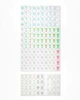Nouvelles tuiles de mahjong américaines de luxe gravées en acrylique, couleurs orange, vert, bleu tortue, rose, 160/166 pièces, en stock dans l'entrepôt américain