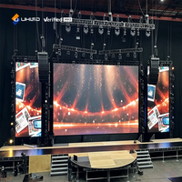 UHLED Sahne Kiralama Led Ekran P1.95 P2.604 P2.976 P3.91 İç Mekan 500x500mm LED Video Duvar Paneli Tur Etkinlikleri Gösterimi için