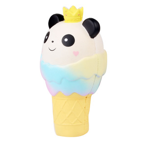 Panda Ice Cream <b>Squishy</b> Toy TPE 5-7 Years Unisex Fidget Toy Desk Decor - Product Image 2