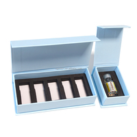 BL-013 Conception personnalisée gratuite Impression de logo holographique Boîte en papier 3ml Étiquettes autocollantes pour flacon 10ml et Boîte en papier pour flacon 3ml avec plateau
