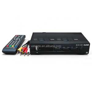 Full <b>HD</b> 1080P DVB-T2 Set Top Decoder Dual Core CPU USB Support WiFi 802.11n 2.4GHz Ethernet 10/100Mbps CE Certified Metal Box - Product Image 3