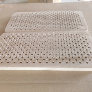 2026custom Foot Acupuncture <b>Massage</b> Yoga Pine Wood Bamboo Paulownia 10-15mm Thickness Sadhu Board Natural Sadhu Board with Nails - Product Image 1