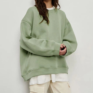 <span class=keywords><strong>Felpe</strong></span> con cappuccio da donna autunno di alta qualità con logo personalizzato in rilievo tuta donna Pullover maglione - Product Image 3