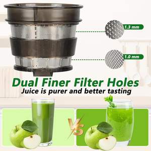 Fully Automatic Commercial <b>Juicer</b> Electric Multi-Functional Fruit <b>Slow</b> Juice Machine Residue Juice Separation Stainless Steel - Product Image 2