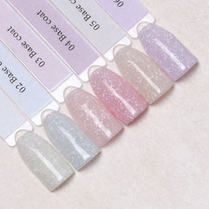 Yidingcheng - Muestra Gratuita, Venta al por Mayor, Personalización de Etiquetas, Esmalte de Uñas con Purpurina, Capa <span class=keywords><strong>Base</strong></span> de Goma - Product Image 1