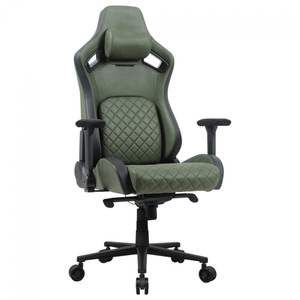 Silla de Juego Ergonómica de Diseño <span class=keywords><strong>Cougar</strong></span> con Respaldo Alto Ajustable, Silla de Oficina Reclinable Económica con Reposapiés - Product Image 4