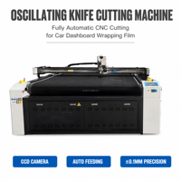 Máquina de Corte Oscilante para Material de Revestimiento de Tableros de Automóviles Modificados, Equipo de Corte CNC Totalmente Automático