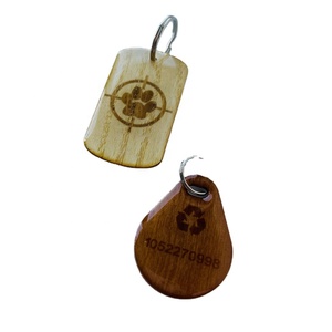 Tùy chỉnh in ấn 13.56MHz NFC Dog <span class=keywords><strong>Tag</strong></span> <span class=keywords><strong>QR</strong></span> mã <span class=keywords><strong>RFID</strong></span> gỗ vật nuôi keyfob Keychain <span class=keywords><strong>RFID</strong></span> epoxy <span class=keywords><strong>tag</strong></span> - Product Image 2