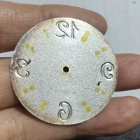 Cocok untuk Dial Digital Gerakan 9015 Tanpa Kalender, Diameter 36mm, Permukaan Skala Besar, Suku Cadang Jam Tangan Mewah Pria