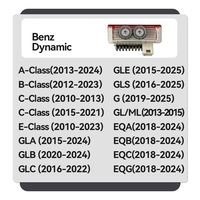 Nouvelle Projection de Lumière de Portière de Voiture 12V à Double Lentille pour Mercedes Benz Classe C, B, E, W205, W212, W177, W167, GLA, GLB, GLC, GLE, EQA, EQC, G