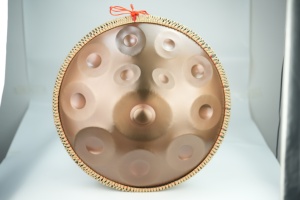 Handpan personnalisé de 22 pouces avec cloche, vente en gros 14 tons en haut, 12 tons en bas, et 2 tons en bas. - Product Image 4