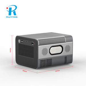 <span class=keywords><strong>A6</strong></span> LCD 1080P Soporte 4K WiFi y Bluetooth Android 13 Proyector de cine en casa inteligente de enfoque automático de alto brillo con 950D4 - Product Image 2