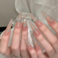 50 pièces de strass pour ongles en forme de cerf-volant, cristaux transparents en zircon taillés en diamant, breloques pour nail art, décorations d'ongles en losange à dos plat, pierres précieuses