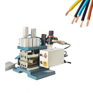 เครื่องปอกสายไฟแบบหลายแกน กึ่งอัตโนมัติ 220V สำหรับปอกสายภายในและภายนอก พร้อมชิ้นส่วนแกนกลางและเครื่องยนต์ - Product Image 3