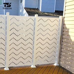 Fabrik preis Edelstahl Treppe Balustrade Panel Outdoor Garten Dekorative Lasers ch neiden Balkon Geländer Zaun Handlauf - Product Image 4