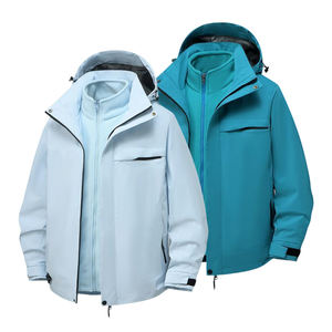 Ropa de Hombre al por Mayor, Chaqueta Softshell Impermeable y Cortavientos con Capucha Desmontable - Product Image 2