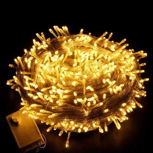 AC220V Noël <span class=keywords><strong>LED</strong></span> Guirlandes Lumineuses IP65 Cote 10M 20M 30M 50M 100M Extérieur Intérieur Fête De Vacances Décoration De Mariage - Product Image 1