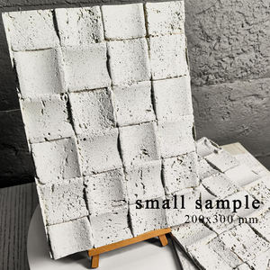 Panneau en pierre de mosaïque de travertin de MCM de pierre flexible pour la conception intérieure Finition en pierre réaliste Panneaux muraux faciles d'installation - Product Image 2