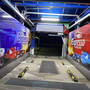 Máquina de lavado de coches sin contacto automotriz de un solo brazo de agua de alta presión de 360 grados con función de espuma y champú - Product Image 1