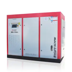 Compresor de aire industrial rotatorio inyectado aceite del tornillo 175HP 132kw con el motor IP54