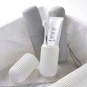 <b>Travel</b> Portable <b>Toothbrush</b> Cup Bathroom Toothpaste Holder Storage Case Box Organizer <b>Travel</b> Toiletries Storage Cup New Creative - Product Image 6