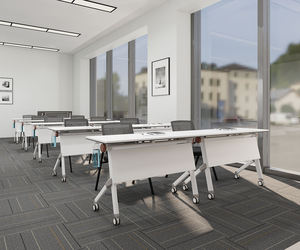 <span class=keywords><strong>Vente</strong></span> à durée limitée Tables de bureau pliables Tables de formation commerciales modernes pour entreprise École Bureau - Product Image 3