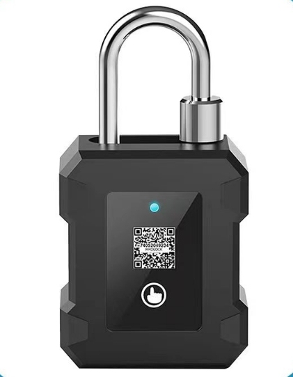 Rechargeable Smart Padlock Fingerprint Padlock for