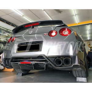 Diffuseur arrière en fibre de carbone de style Top <span class=keywords><strong>Secret</strong></span> pour Nissan R35 GTR CBA DBA - Product Image 3