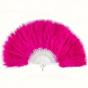 Abanico de Plumas de Avestruz Teñidas al por Mayor para Uso en Danza - Product Image 5