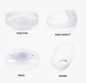 Pulsera LED Inalámbrica con Control Remoto DMX, Luz Intermitente para Eventos, Personalizable, Iluminada - Product Image 6