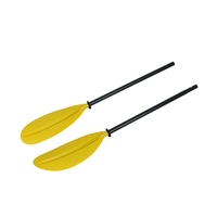 Pagaie de kayak professionnelle Baicheng BC-KAYAK, amovible, à deux pales en PP, en aluminium léger, en deux sections, pour les eaux calmes et briseées
