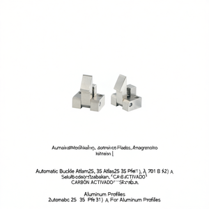 หัวเข็มขัดอัตโนมัติสำหรับโปรไฟล์อลูมิเนียม25 35 Atlas Pfe01 Pfe11ประตูหน้าต่าง T351 T851อัลลอย6000ชุด - Product Image 2