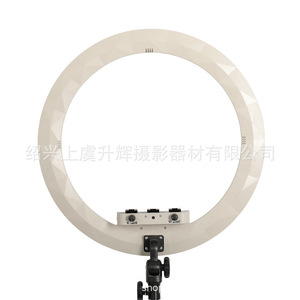 LED Ring Light 18 Inch 5600LM 320 LEDs Cool Warm Light Portable Photography Light for Live Streaming Mobile Phone <b>Shooting</b> - Product Image 4