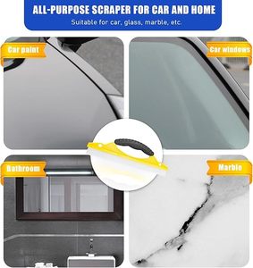 Water Blade Silicone Squeegee with Non-Slip Handle, 12 Inches Shower Squeegee Vehicle Dryer for Window, <b>Mirror</b>, Shower <b>Door</b> - Product Image 5