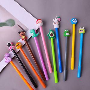 Cartoon Baby Pen Cap Soft Rubber Ballpoint Handwriting Cute <b>Doll</b> Design Bulk Pack Accessories - Product Image 4