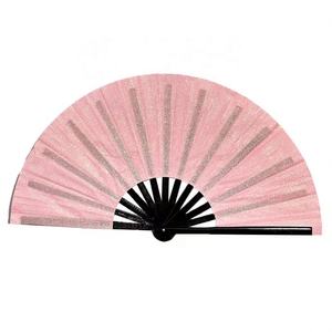 Poignée de Bambo Offre Spéciale grands ventilateurs de Kungfu grand ventilateur de main de voix pour la partie et l'événement - Product Image 1