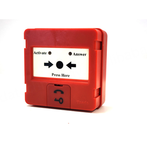 เครื่องแจ้งเหตุเพลิงไหม้แบบกด Tanda TX3142E สีแดง รีเซ็ตได้ ใช้แบตเตอรี่ลิเธียมไอออน สำหรับระบบตรวจจับไฟอัจฉริยะ ราคาขายส่งจากโรงงาน - Product Image 1