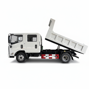 Camión Volquete de Doble Cabina JMC 92HP Euro II con Volcador Hidráulico para Construcción, Transporte Agrícola, Entrega Urbana y Pequeños Proyectos de Ingeniería - Product Image 1