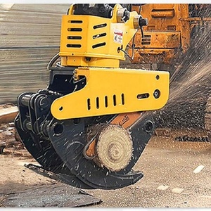 <span class=keywords><strong>360</strong></span> °   Draaiende graafmachine met grijper, zaag en volautomatische houtzaag- en grijpmachine - Product Image 5