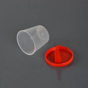 Nhà Máy Bán buôn nhựa nam nữ sử dụng bệnh viện xách tay nước tiểu chai nước tiểu container với nắp - Product Image 6