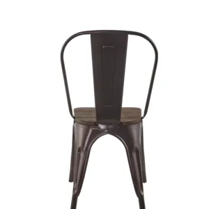 Стальной каркас металлический складной стул из акации