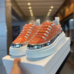 Zapatos Casuales para Mujer 2026, Zapatos Planos con Cordones y Plataforma, Zapatos Deportivos para Mujer y Señora, Zapatos Deportivos con Pedrería - Product Image 2