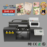 Nueva Tecnología 3040 Impresora UV de Formato Grande A3 para Impresión en Cuero, Cerámica y PVC
