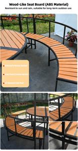 Padiglione Moderno di Lusso Stile Castello con Telaio in Acciaio Verniciato a Polvere Antivento per Giardino, Patio e Cortile - Product Image 3