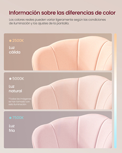 <span class=keywords><strong>VASAGLE</strong></span> <span class=keywords><strong>Chaises</strong></span> de salle à manger modernes en velours avec dossier boutonné et pieds en métal pour cuisine et salle à manger - Product Image 6